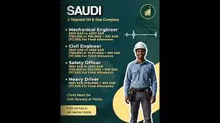 Saudi Oil & Gas Jobs | Engineers, Safety Officer & Driver | Trichy Client Meet 🇸🇦&zwnj;