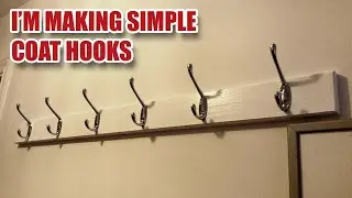 Making Simple Coat Hooks with Hidden Fixings
