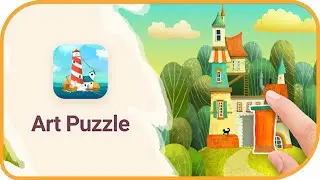 Art Puzzle Full Game Play Puzzle 3 #puzzle #art