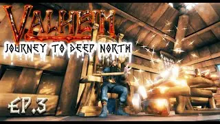 I Mined TOO MUCH Copper/Tin - GARDEN STARTED - Journey to Deep North!!! - Valheim Playthrough Ep.3