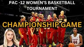 Pac-12 Women&rsquo;s Basketball Tournament Championship Game highlights. USC beats Stanford 74-61. #ncaaw