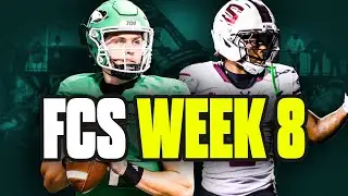 FCS Football Rankings & SIU vs North Dakota Preview