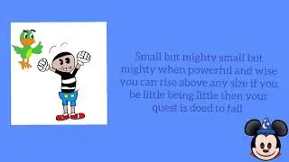 small but mighty song and lyrics
