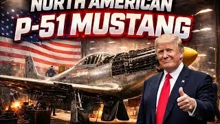 How America Built the Legendary P-51 Mustang 🇺🇸✈️ | WWII&rsquo;s Most Feared Fighter Jet