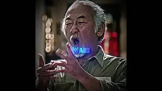 Mr. Aura | - Mr. Miyagi - {4K} - Karate Kid - | - VAI VAI TRAIR (SLOWED)