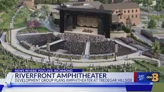 Plans for Richmond Amphitheater concert venue overlooking the James River unveiled