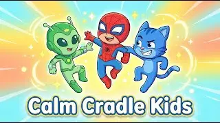 Epic Cartoon Battle! 🕷️ Alien Hero vs Blue Cat | Fun Kids Animation