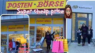 Vlog#244 Weseke Germany 🇩🇪 shopping time in this very cheap Shop Posten Börse || Part2