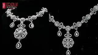 Opulence Collection: Diamond Necklace for Timeless Elegance #fashion #trending #jewellery #views