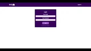 Capstone - Inventory Management System (Login)
