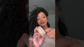 When you want to wear your curly hair down but out of your face #hairstyles #curly #curlyhairstyles