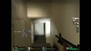 Left 4 dead - Funny hunter kill trough wall