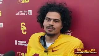 QB USC Джейден Майава о награде Макая Лемона и подготовке к турниру Alamo Bowl