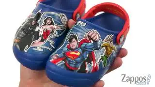 Crocs Kids FunLab Justice League Lights Clog (Toddler/Little Kid) SKU: 8989807