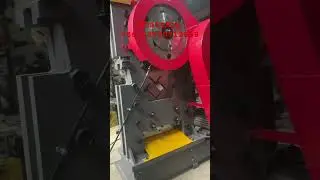 Angle steel channel cutting punching and angle cutting machine, made in China.