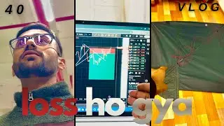Loss ho gya aj🤦&zwj;♂️sunday || Crypto Trading Vlogs