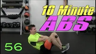 Quick 10 Minute Ab Workout At Home With Dumbbells