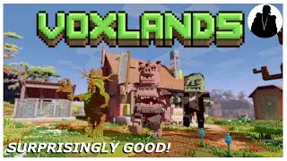 New pixel art adventure survival game! Voxlands first look | 4K/60fps