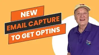 Optins and leads -- New email capture page to get optins