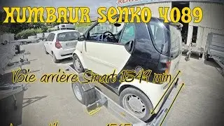 Test de chargement d une Smart sur la remorque Humbaur Senko 4089