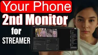 Используйте свой телефон как настоящий второй монитор (без задержек при настройке по USB!)