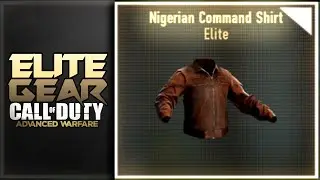 Elite Gear Showcase: Nigerian Command Shirt (Advanced Warfare)