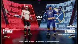 NHL 25 Второй тур регулярный чемпионат WASHINGTON Capitals - BUFFALO Sabres