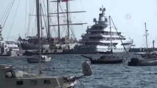 Anadolu Agency - Mexican billionaire's liuxury yacht in Bodrum