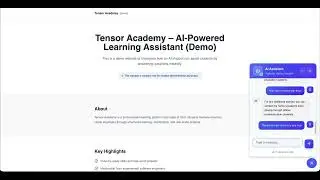 ChatBond by AnviKJs &ndash; AI Chatbot Demo | Instant Smart Responses