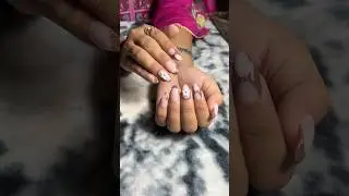 Trending brown nails 🤎 #shorts
