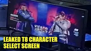 LEAKED Tekken 8 Character Select Screen!