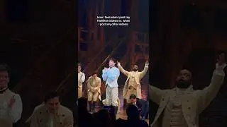 my Hamilton videos vs. all my other videos 😅 #theatre #hamilton #broadway #actor