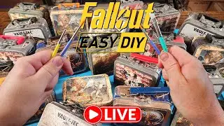 Live Fallout Mini Lunchbox Build and Weathering