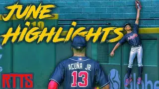June Highlights (2023) For My Ballplayer in Mlb The Show 22 RTTS|Center Fielder For The Braves