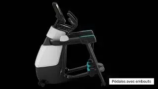 V&eacute;lo Elliptique Precor Amt 885 P82 Open Stride Occasion Reconditionn&eacute; Garantie 2 Ans