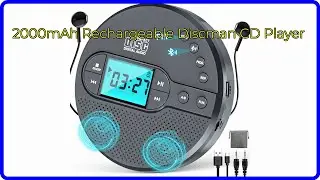 REVIEW (2025): 2000mAh Rechargeable Discman CD Player. ESSENTIAL details.
