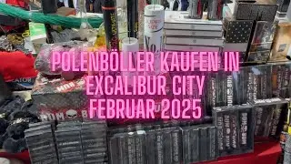 Polenb&ouml;ller kaufen in Excalibur City Tschechien 2025 Februar + Z&uuml;ndung! [4k]