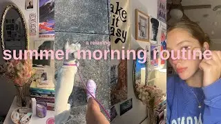 9am summer morning routine | healthy habits, reading, self care