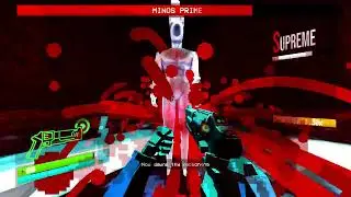 Killing and P ranking Minos Prime (with sawblade launcher) | ULTRAKILL