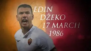 EDIN DZEKO GOALS & HIGHLIGHTS | AUGURI | AS ROMA