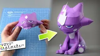 How to Build Your Own Pokemon Papercraft Toxel DIY Video Guide
