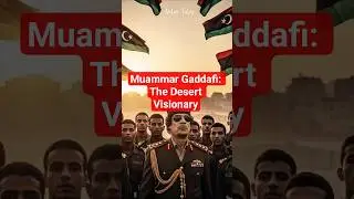 Muammar Gaddafi: The Desert Visionary | The Untold Story of Libya&rsquo;s Revolution #shorts