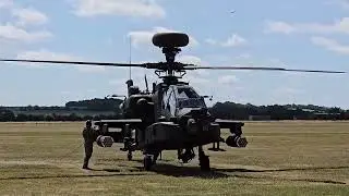 Apache AH-64E Arrival & Parking