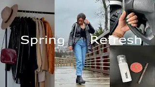 Spring Refresh 🌼 Wardrobe Switchover, Fresh Hair, Makeup Restock  &  Nails