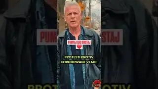 Nik Sloter podržao studente u Srbiji #niksloter #studenti #blokada