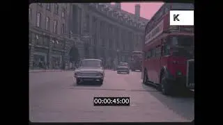 1960s Driving Through Piccadilly, London, 35mm