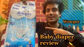 8 ₹ only each| Wowper Baby Pant Style Diaper with 3D Diamond Cross Core Double Extra Large Size(XXL)