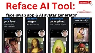 REFACE AI tool #Reface: face-swap app & AI avatar generator