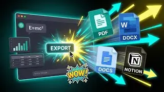 How to Export ChatGPT Conversations (PDF, Notion, Word, Google Docs) | Easy Guide