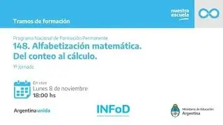 Alfabetización matemática:  Del conteo al cálculo. Jornada 1